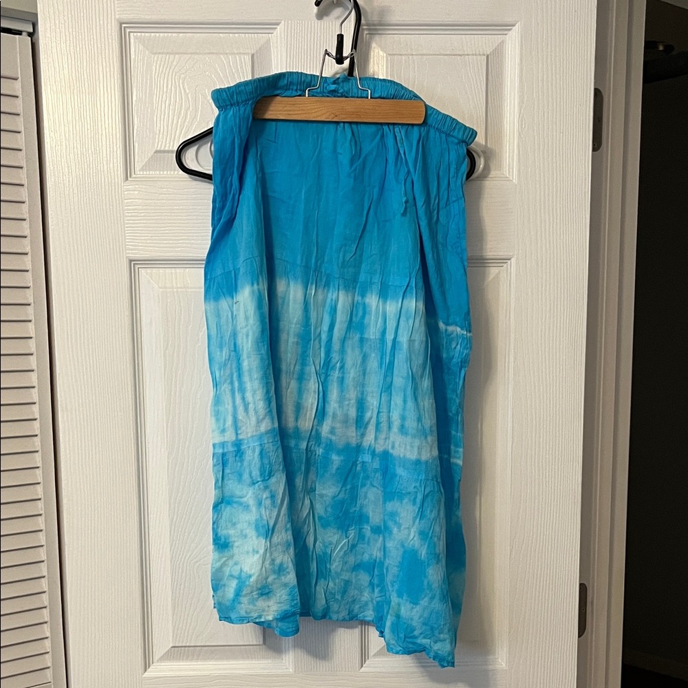 Exist Authentic Brand Blue Tie-Dye Maxi Skirt XL